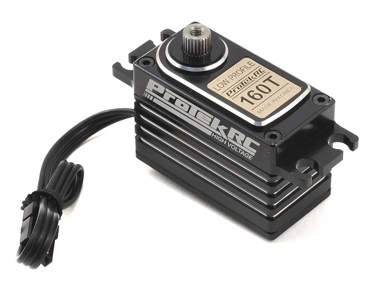 ProTek RC 160T Low Profile High Torque Metal Gear Servo High Voltage/Metal Case 3 ProTek RC 160T Low Profile High Torque Metal Gear Servo High Voltage/Metal Case