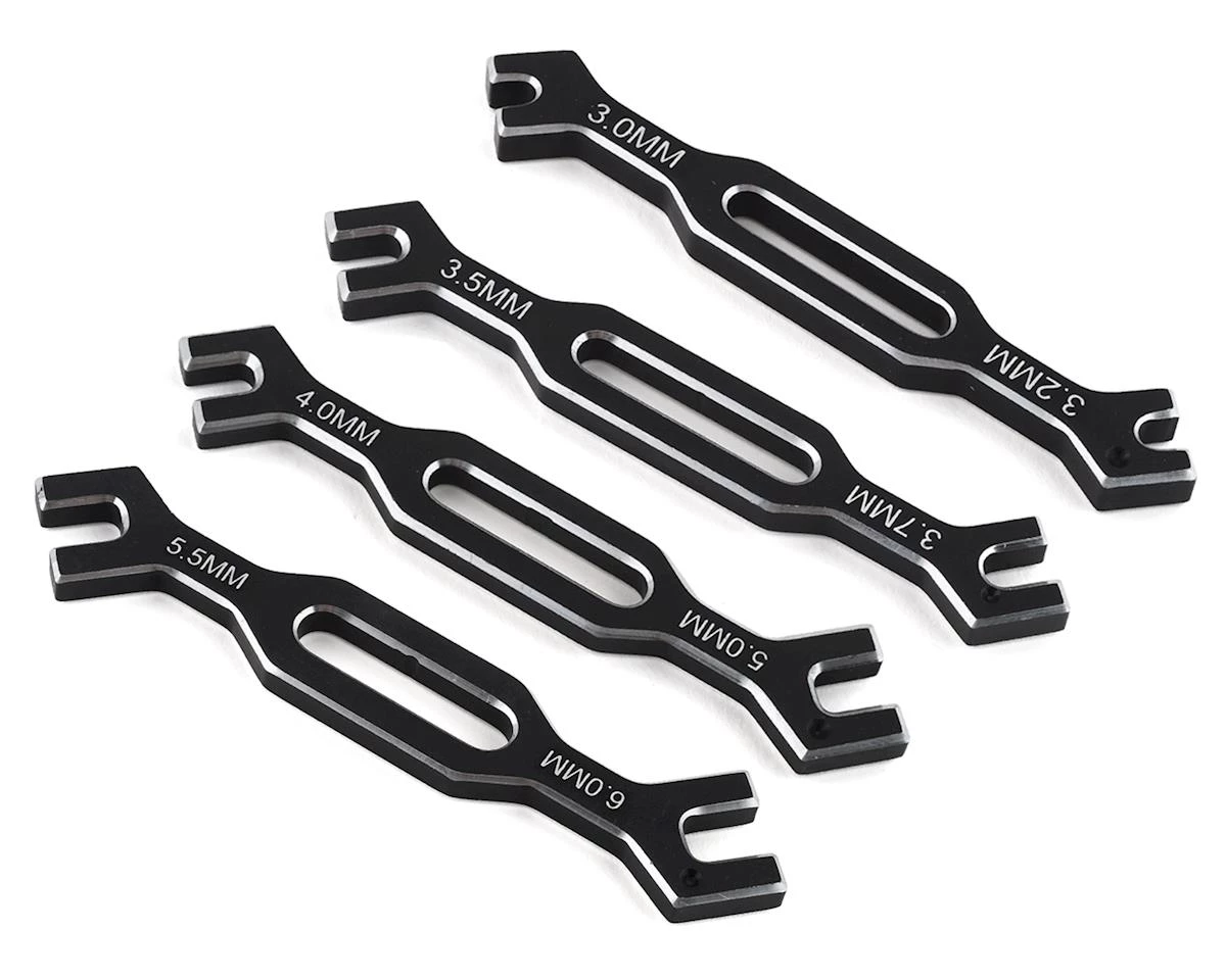 ProTek RC Aluminum Turnbuckle Wrench Set (3, 3.2, 3.5, 3.7, 4, 5, 5.5 & 6mm) 3 ProTek RC Aluminum Turnbuckle Wrench Set (3, 3.2, 3.5, 3.7, 4, 5, 5.5 & 6mm)