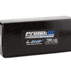 ProTek RC 2S 200C 2s4p Si-Graphene Drag Race Shorty LiPo Battery (7.6V/7100mAh) w/8mm Connectors -ProTek RC Sales ptk 5134 22 2