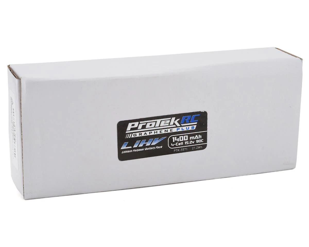ProTek RC 4S 90C Si-Graphene + HV LiPo Battery w/XT60 Connector (15.2V/1400mAh) 4 ProTek RC 4S 90C Si-Graphene + HV LiPo Battery w/XT60 Connector (15.2V/1400mAh) - Image 2