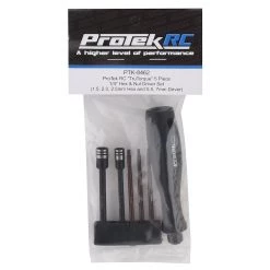 ProTek RC "TruTorque" 5-Piece 1/4" Drive Hex & Nut Driver Set (1.5, 2.0, 2.5mm Hex & 5.5, 7mm Nut Driver) -ProTek RC Sales ptk 8462 2